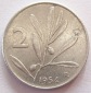 Italien 2 Lire 1954 Alu