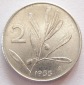 Italien 2 Lire 1955 Alu