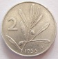 Italien 2 Lire 1956 Alu