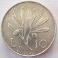 Italien 10 Lire 1949 Alu