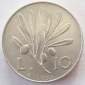 Italien 10 Lire 1950 Alu