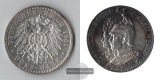 Preussen, Kaiserreich  5 Mark  1901  200. Jahrestag des König...