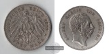 Sachsen, Kaiserreich  5 Mark  1900 E  Albert  FM-Frankfurt   F...