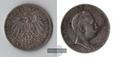 Preussen Kaiserreich  5 Mark  1908 A  Wilhelm II. FM-Frankfurt...