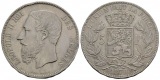 22,5 g Feinsilber. Leopold II. (1865 - 1909)