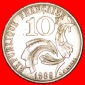 · BRETAGNE BERÜHRT KEINE KANTE: FRANKREICH ★ 10 FRANCS 198...