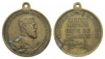 Preussen, Medaille 1888; Bronze, tragbar; 7,27 g, Ø 27 mm
