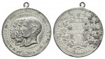 Preussen, Medaille 1888; Zink, tragbar; 15,85 g, Ø 34 mm