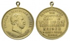 Preussen, Medaille 1888; Bronze, tragbar; 8,01 g, Ø 28 mm