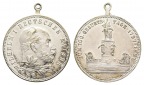 Preussen, Medaille 1897; Bronze versilbert, tragbar; 7,99 g, ...