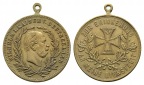 Preussen, Medaille 1870; Bronze, tragbar; 8,53 g, Ø 28 mm