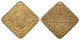 Preussen, Medaille 1887; Bronze, tragbar; 9,19 g, 26 x 26 mm