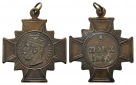 Preussen, Medaille 1888; Bronze, tragbar; 7,03 g, 30 x 30 mm