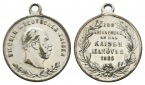 Preussen, Medaille 1885; Zink, tragbar; 12,11 g, Ø 28 mm