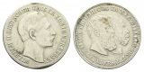 Preussen, Medaille o.J.; Silberlegierung, entfernte Öse; 9,43...