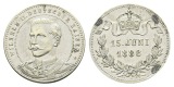 Preussen, Medaille 1888; Silberlegierung; 6,88 g, Ø 26 mm