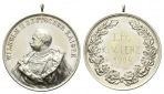 Preussen, Medaille 1909; Bronze versilbert, tragbar; 26,34 g, ...
