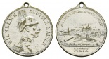 Preussen, Medaille o.J.; Bronze versilbert, tragbar; 11,53 g, ...
