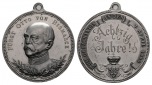 Linnartz Bismarck, Tragbare Zinnmedaille 1895 (Drentwett), Ben...