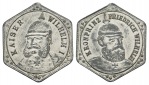 Preußen, Medaille o.J.; Zink; 6,97 g, Ø 31,8 mm