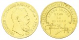 Preußen, Medaille 1888; Bronze vergoldet; 7,80 g, Ø 28,3 mm