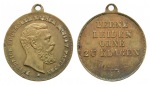 Preussen, Medaille o.J:; Bronze, tragbar; 3,92 g, Ø 21,9 mm