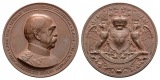 Linnartz Bismarck, Bronzemedaille 1885, Bennert 34, 38 mm, vz-st