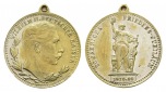 Preußen, Bronzemedaille o.J.; tragbar, versilbert; 3,30 g, Ø...