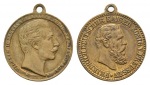 Preußen, Bronzemedaille o.J.; tragbar; 4,05 g, Ø 22,0 mm