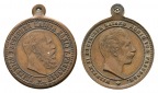Preußen, Bronzemedaille o.J.; tragbar; 3,47 g, Ø 22,4 mm