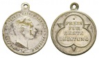 Preußen, Bronzemedaille o.J.; tragbar, versilbert; 3,70 g, Ø...