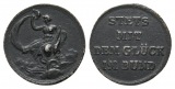 Whistmarke, Eisengußmedaille o.J.; 7,50 g, Ø 26,9 mm