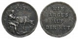 Whistmarke, Eisengußmedaille o.J.; 3,53 g, Ø 27,7 mm