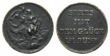 Whistmarke, Eisengußmedaille o.J.; 7,25 g, Ø 27,3 mm