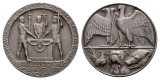 Linnartz 1. Weltkrieg Silbermedaille 1914 (Lauer) a.d. Kriegsb...