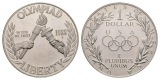 Linnartz USA 1 Dollar 1988 S, Olympiade, PP