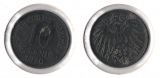 1. Weltkrieg 10 Pfennig 1920 o.Mzz (Zink) Ersatzmünze Jaeger ...