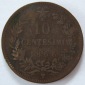 Italien 10 Centesimi 1866 T