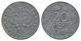 Polen, geplantes Königreich; 20 Groszy 1923