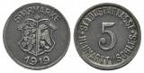 Neumarkt, Sparmarke, 5 Pfennig 1919