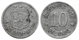 Ober-Globau, Kriegsgeld, 10 Pfennig 1918
