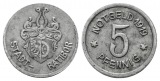 Ratibor, Notgeld, 5 Pfennig 1919