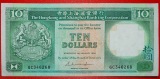 * SCHIFF: HONGKONG ★ 10 DOLLAR 1986 KNACKIG! OHNE VORBEHALT!