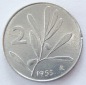 Italien 2 Lire 1953 Alu