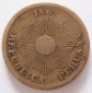 Peru Un 1 Centavo 1863