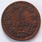 Österreich 5/10 Kreuzer 1860 A