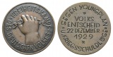 Medaille 1929; Bronze; 10,39 g, Ø 30,0 mm