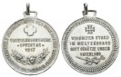 Medaille 1917; Zink versilbert, tragbar; 20,18 g, Ø 40,1 mm