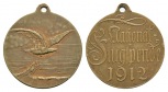 Medaille 1912; Bronze tragbar; 10,08 g, Ø 27,3 mm