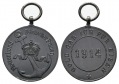 Medaille 1914; Eisen brüniert, tragbar; 10,10 g, Ø 28,7 mm